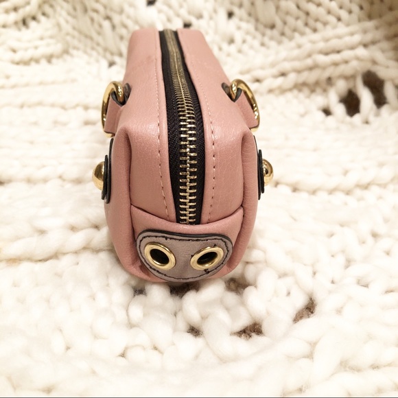 Neiman Marcus Cute Blush Cosmetic Pouch Piglet - Picture 2 of 7